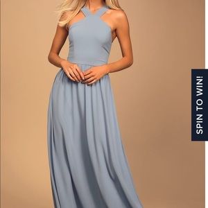 Lulu’s Air of Romance Maxi/Bridesmaid Dress